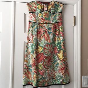 Size 4 Nanette Lepore bustier floral dress